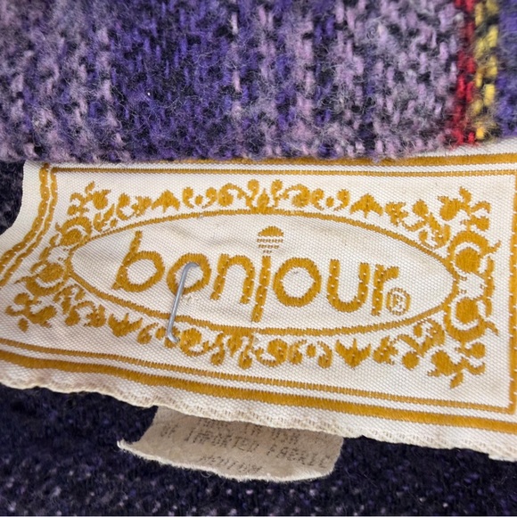 Vintage oversized blazer Colorful Striped - Picture 8 of 9